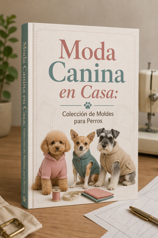 Moda Canina en Casa: Colección de Moldes para Perros